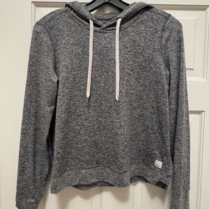 Vuori Gray Hooded Pullover Sweatshirt